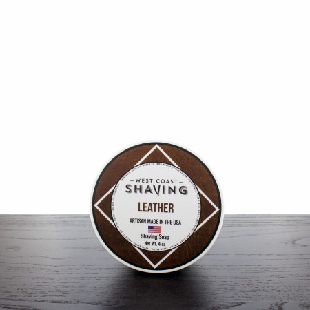 WCS Shaving Soap, Leather